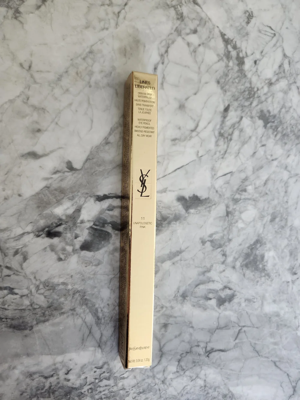 YSL Lines Liberated Waterproof Eye Pencil 11 Unapologetic Pink NIB